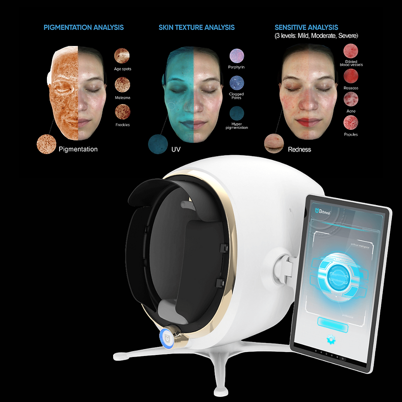 3D Ai Diagnostika pleti
