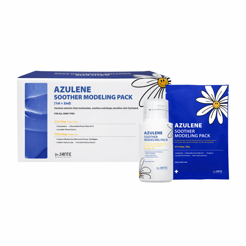 Dr. SANTE Dermatology Azulene Modeling Mask 1 box (80g x 10ks)