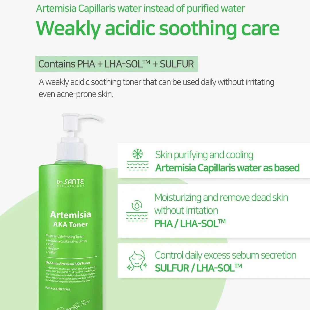Dr.SANTE Dermatology Artemisia AKA Toner 200ml