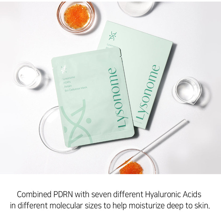 Lysonome PDRN Retain Bio Cellulose Mask 30g (1ks)