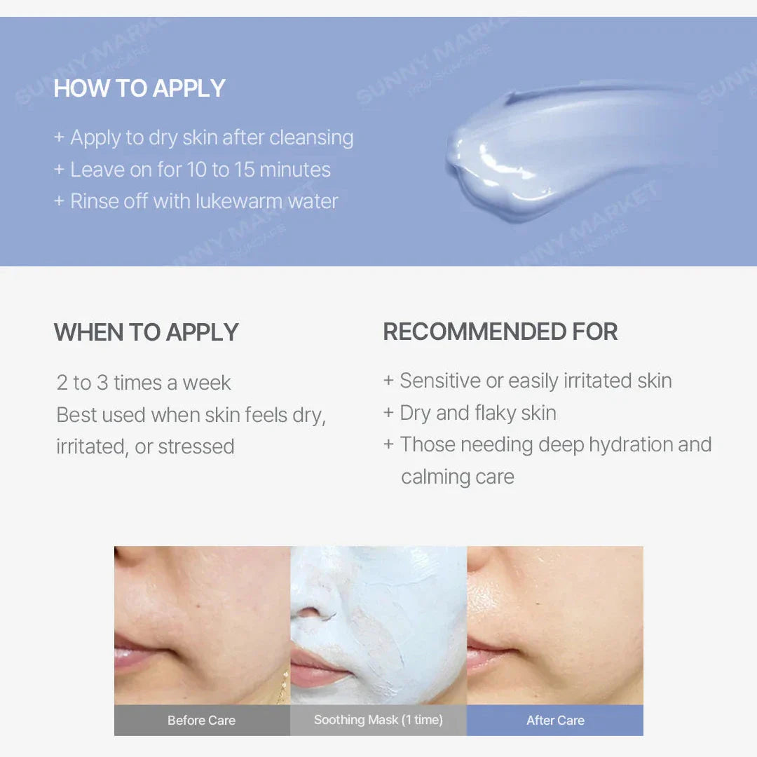 Dr.SANTE Dermatology Azulene Soother Cream Mask 150g