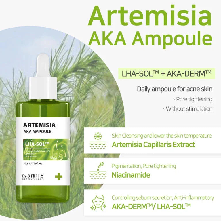 Dr.SANTE Dermatology Artemisia AKA Ampoule 100ml