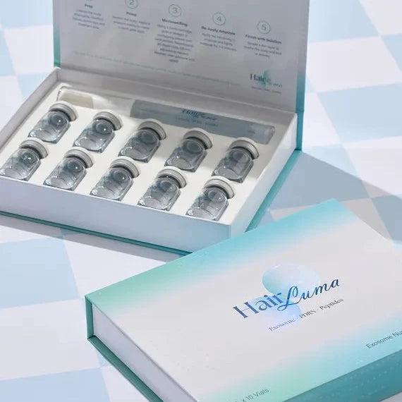 Hair Luma 5ml × 10ks + Moisturizer 15ml