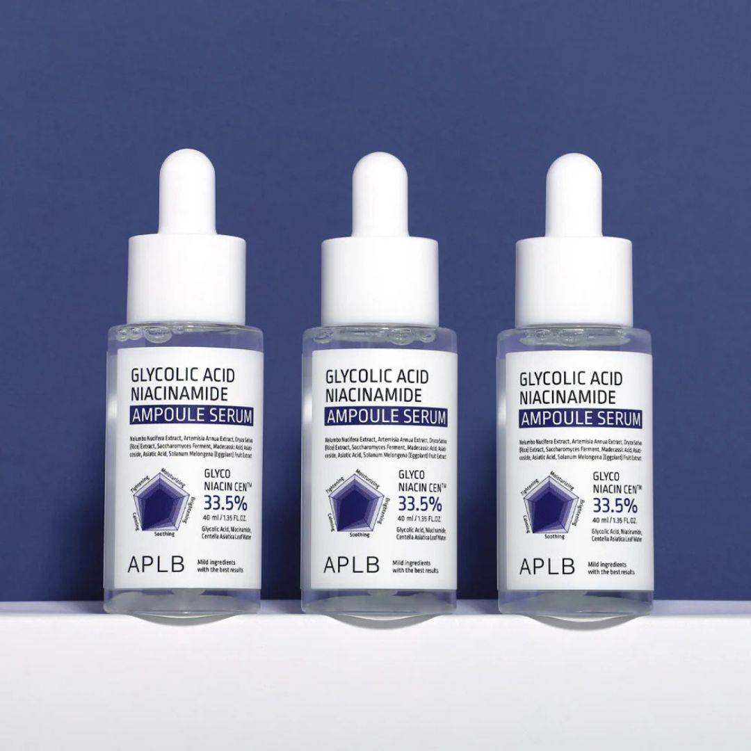 APLB Glycolid Acid Niacinamide Ampoule Serum 40ml - peelingové sérum