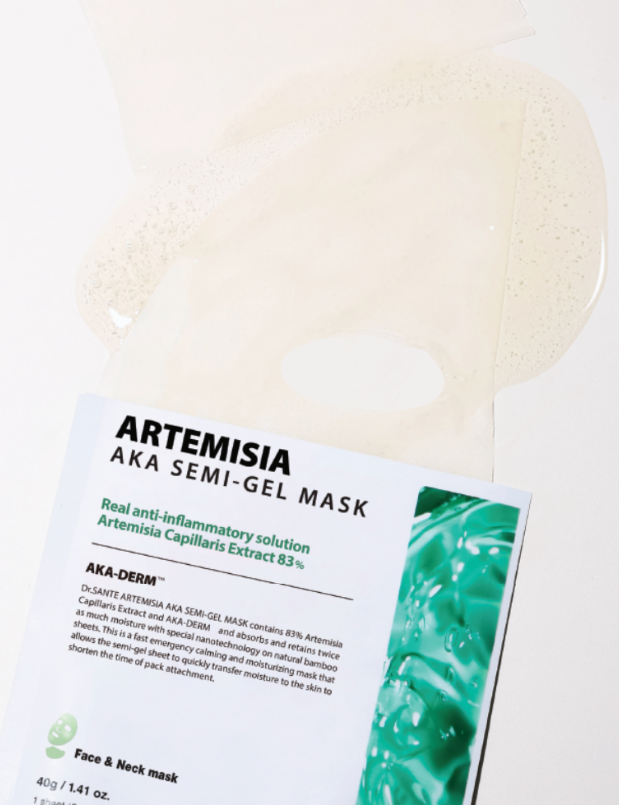 Dr.SANTE Dermatology Artemisia AKA Semi-gel Mask 1 box (30g x 5ks)