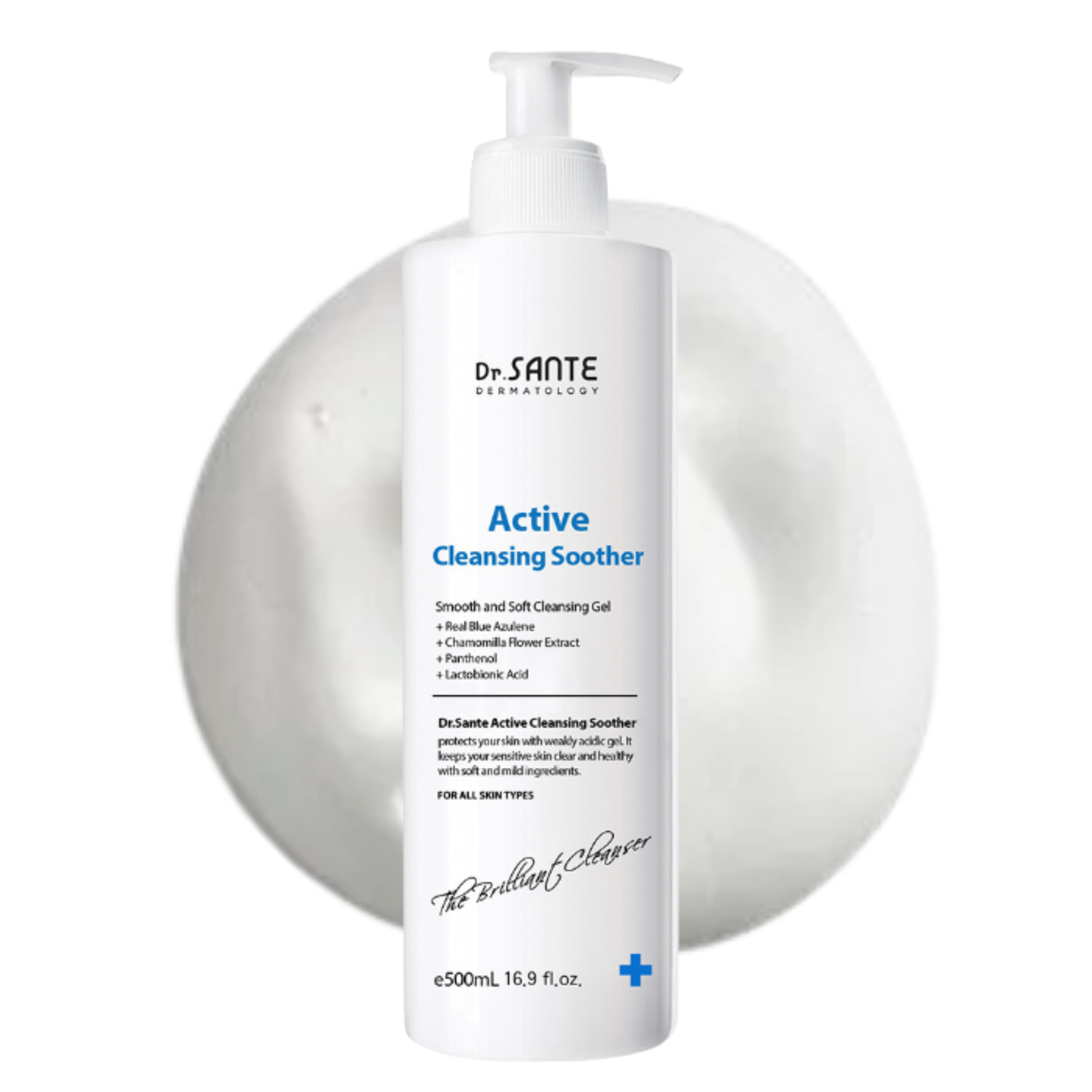 Dr.SANTE Dermatology Active Cleansing Soother 200ml