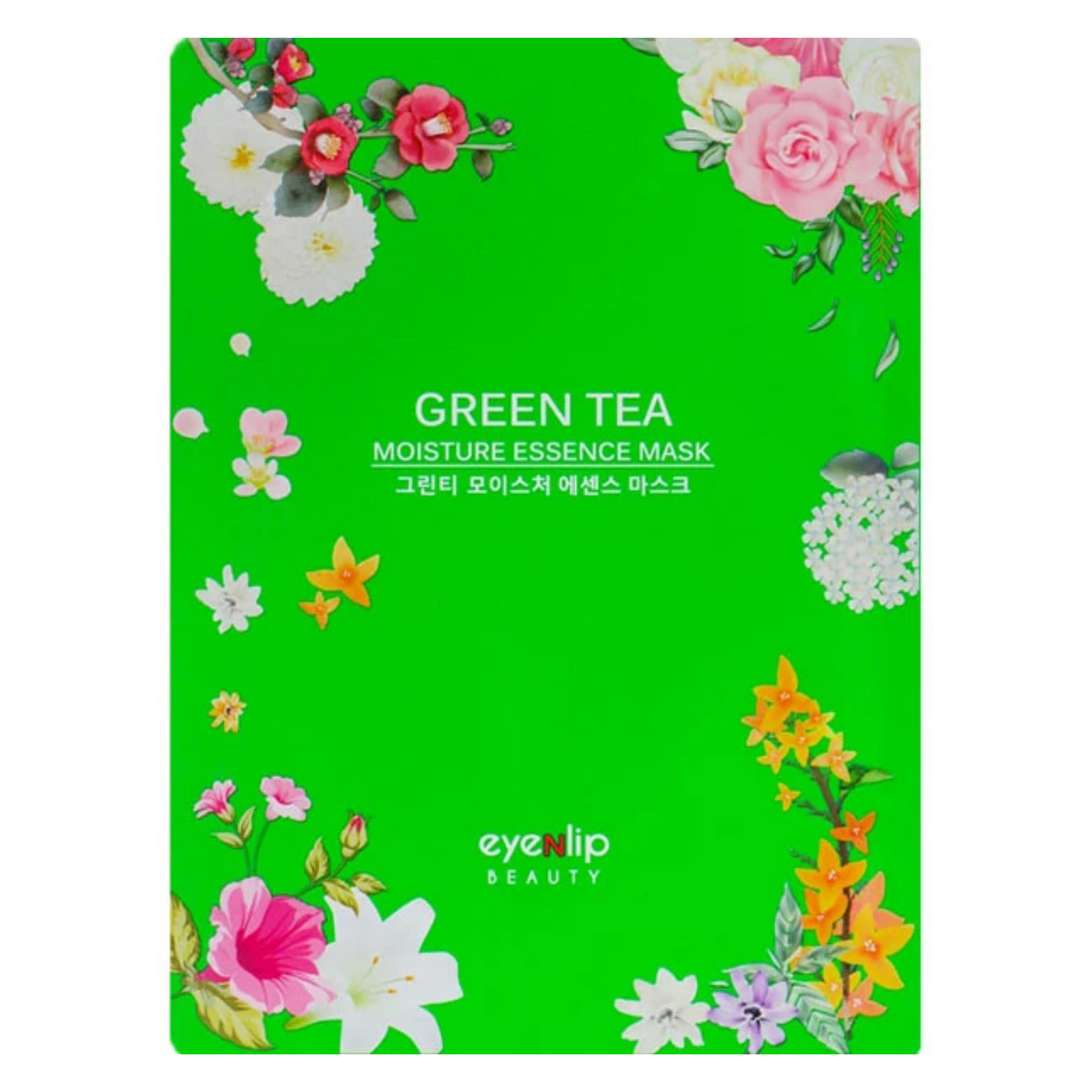 Eyenlip Green Tea Moisture Essence Mask 25ml x 10ks