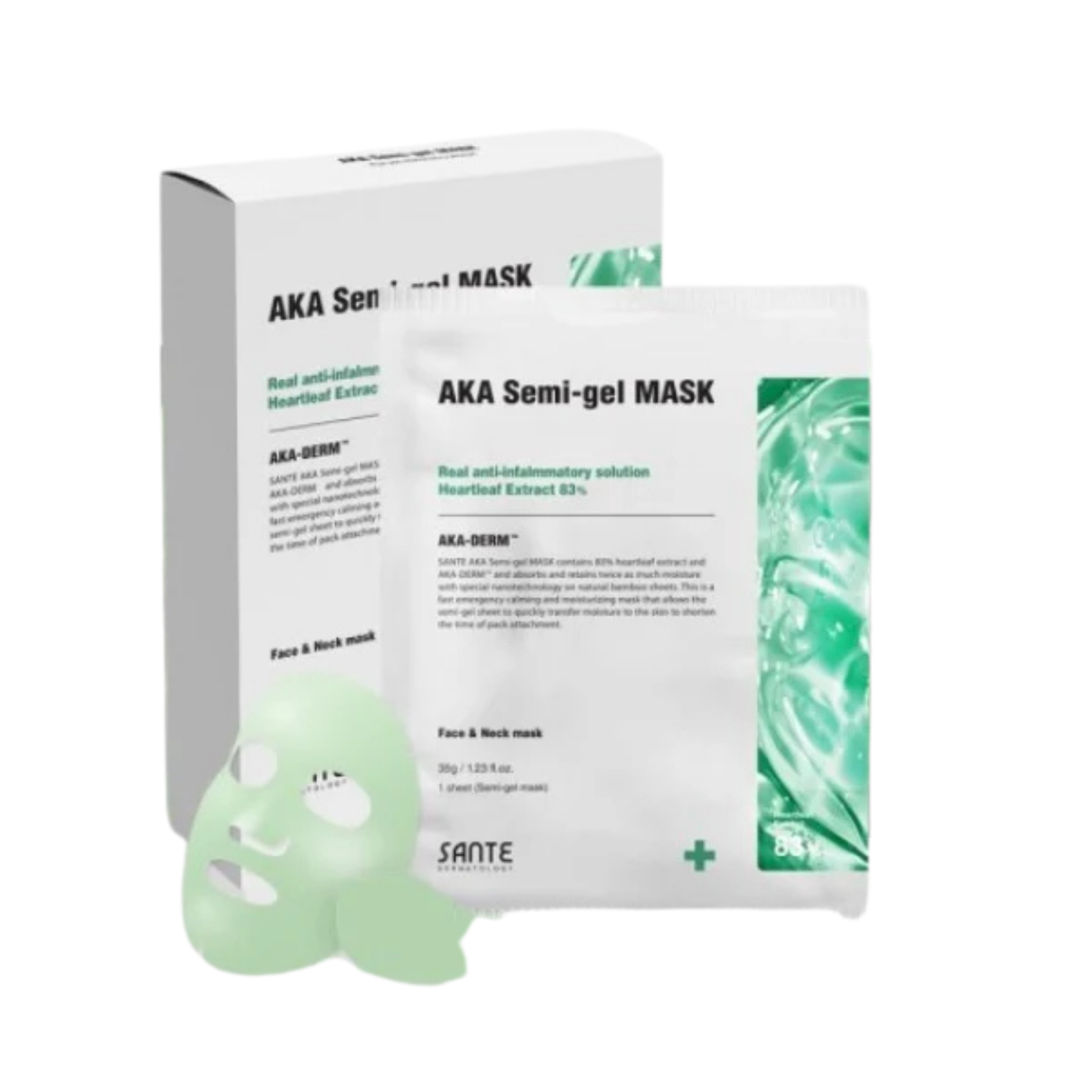 Dr.SANTE Dermatology Artemisia AKA Semi-gel Mask 1 box (30g x 5ks)