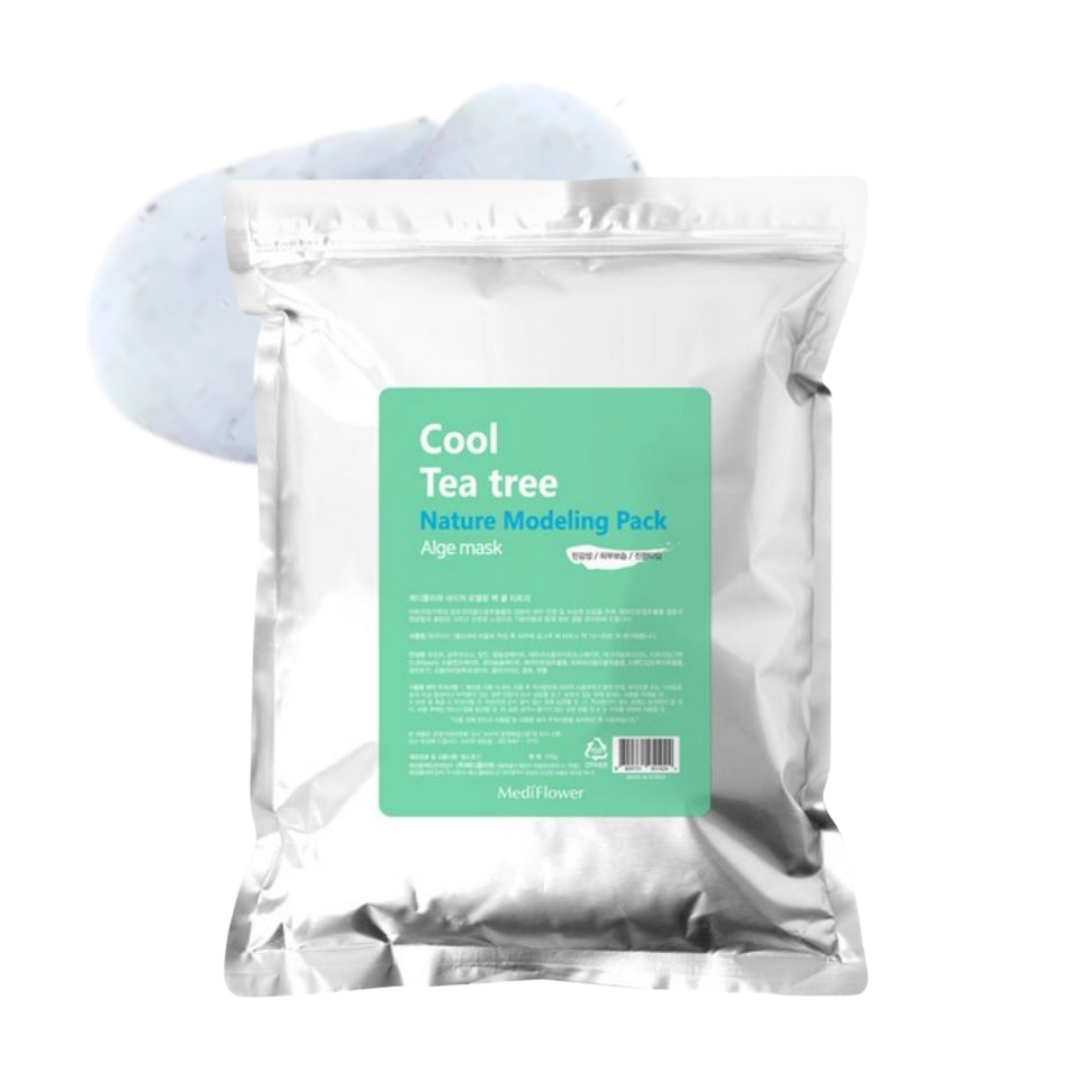 MediFlower Cool Tea tree Nature Modeling Pack Algea Mask 500g