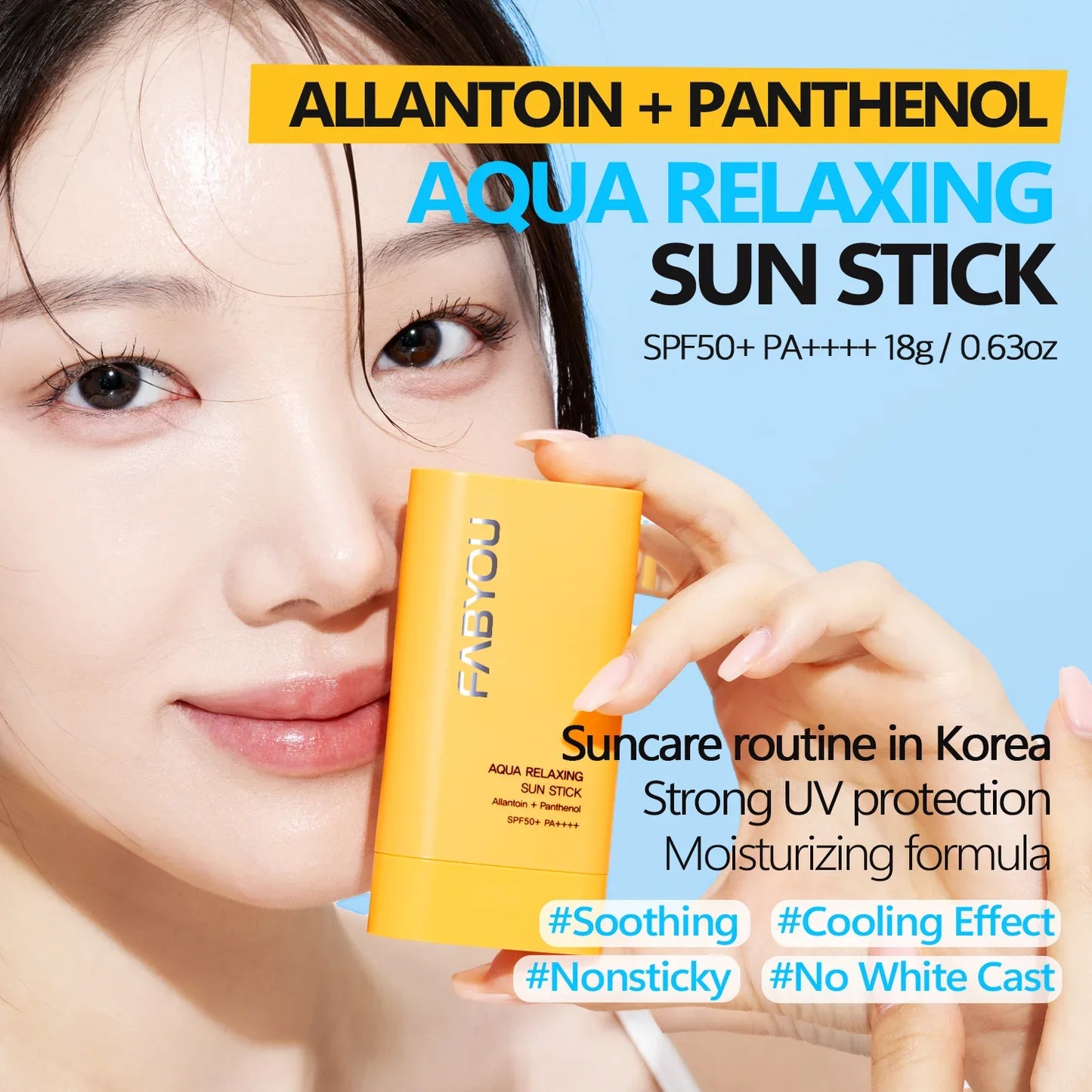 FABYOU Aqua Relaxing Sun Stick SPF50+/PA++++ 18g