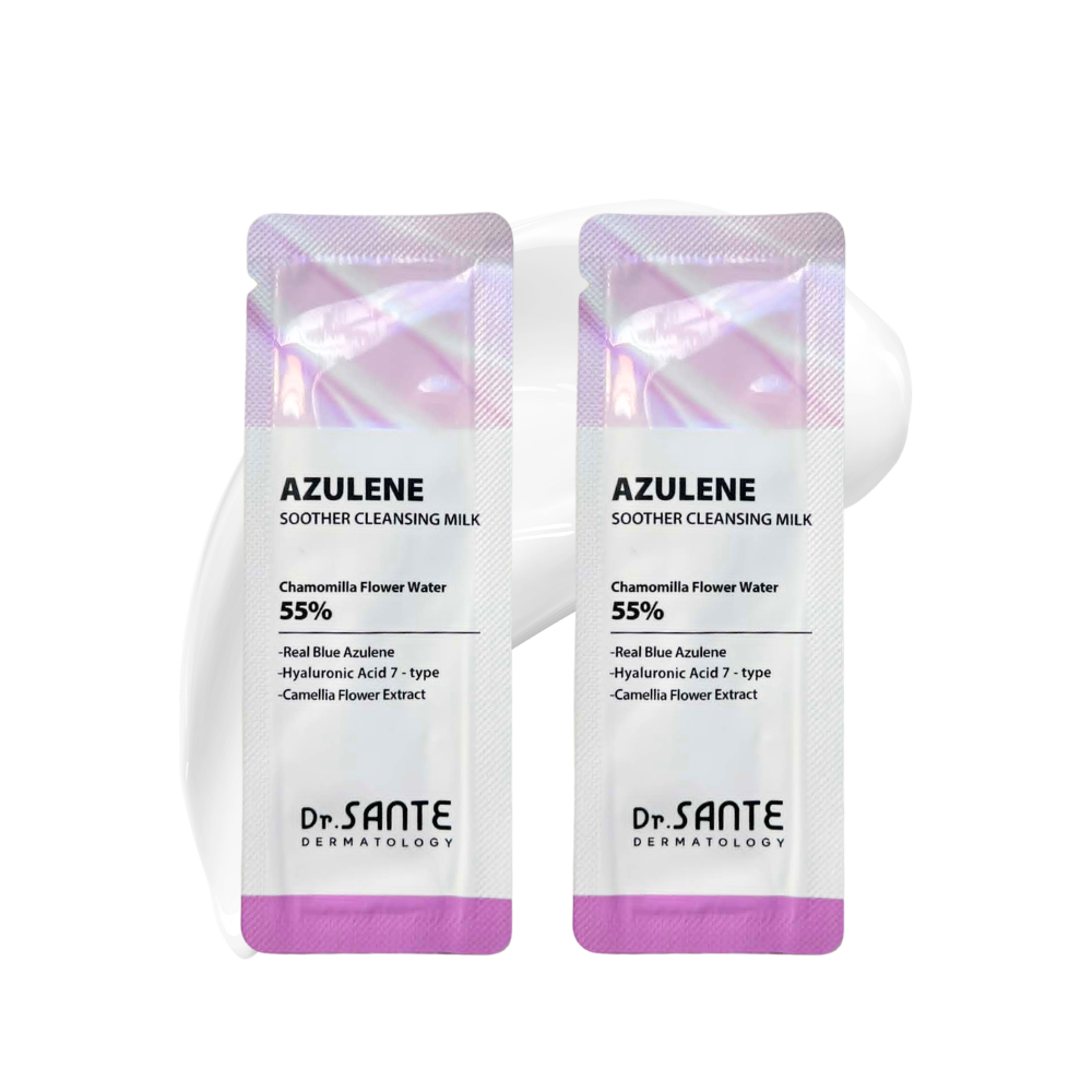VZOREK Dr. SANTE Dermatology Azulene Soother Cleansing Milk 2ml x 2ks